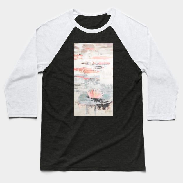 Copy of Abstract landscape Baseball T-Shirt by bunlinked